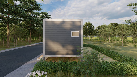 5500 - Site Office + Toilet - Site Office with Cladding