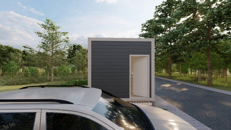 Load image into Gallery viewer, 5500 - Site Office + Toilet - Site Office with Cladding
