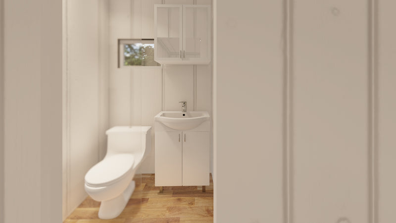 Load image into Gallery viewer, 5500 - Site Office + Toilet - Site Office with Cladding
